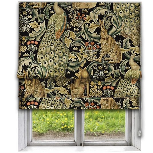 Morris Forest Roman Blind