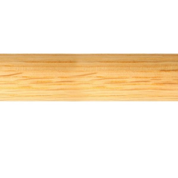 28mm Pole, Wood, White Oak