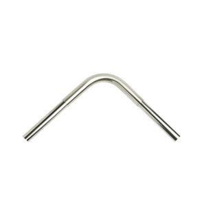 20mm Corner Connecting Pole, 90 Degree Fixed, Satin Nickel