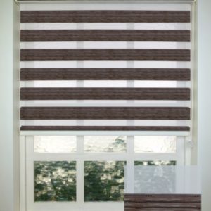 Elementi Line Walnut Vision Blind