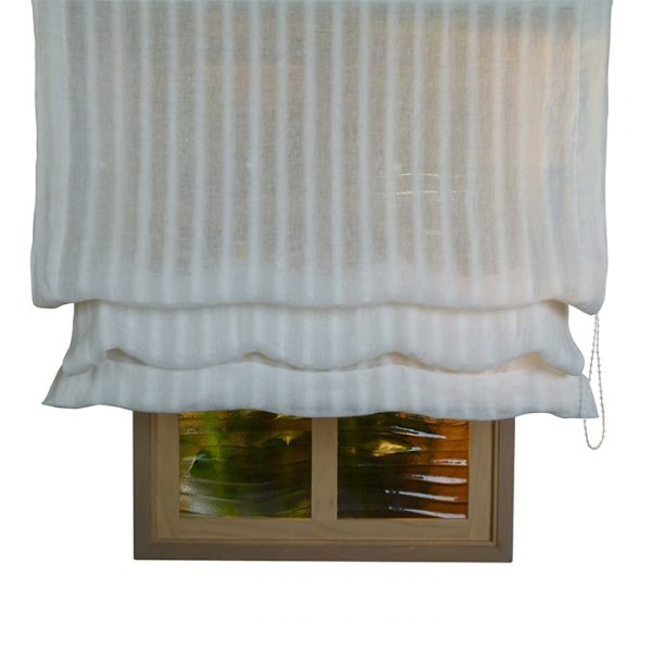 Alicante Lahti Stripes Sheer Roman Blind