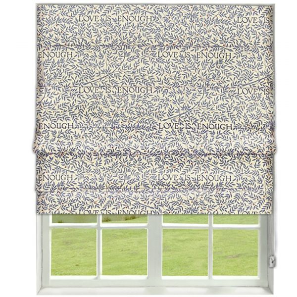 Morris Love Is Enough Roman Blind