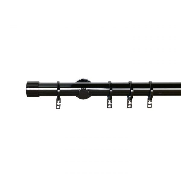 Oslo 28 mm Steel Simplicity Curtain Poles