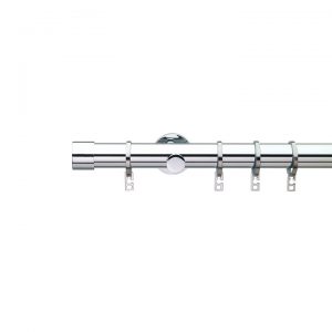 Oslo 28 mm Steel Simplicity Curtain Poles