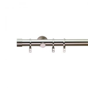 Oslo 28 mm Steel Simplicity Curtain Poles