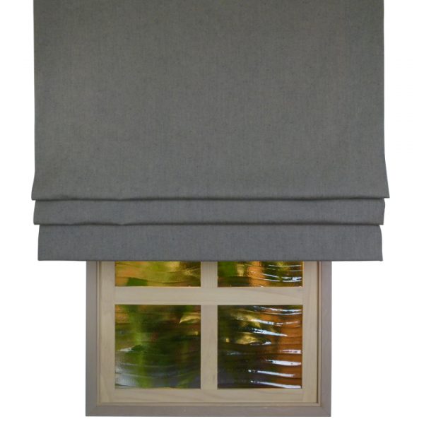 Sanderson Chino Earth Roman Blind