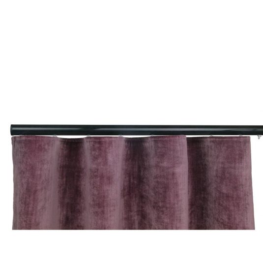 Helsinki M51 28 mm Aluminum Pole Set Single Bracket for 6 cm Wave Curtains Natural Patent no: 202015107126.4