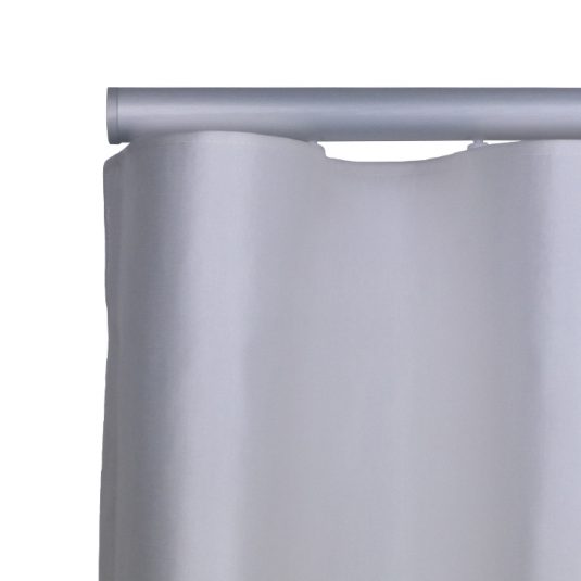 Helsinki M51 28 mm Aluminum Pole Set Single Bracket for 6 cm Wave Curtains Natural Patent no: 202015107126.4