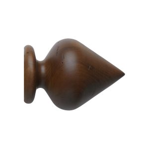 Vintage 50 mm Finial Peardrop Loose Dark Oak