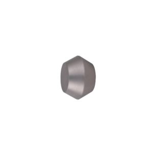 Verona M81 28 mm Aluminum Poles for Wave Curtains Finial Geometric
