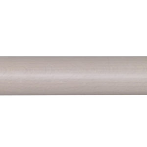 Provence M52 35 mm Wood Poles for Wave Curtains Ivory